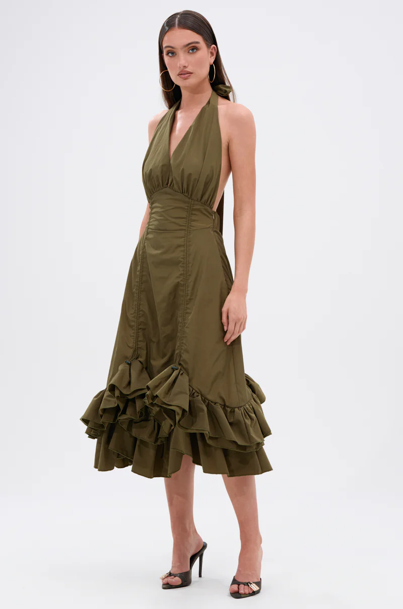 COOL GIRLS CLUB RUCHED MINI DRESS - Image 9