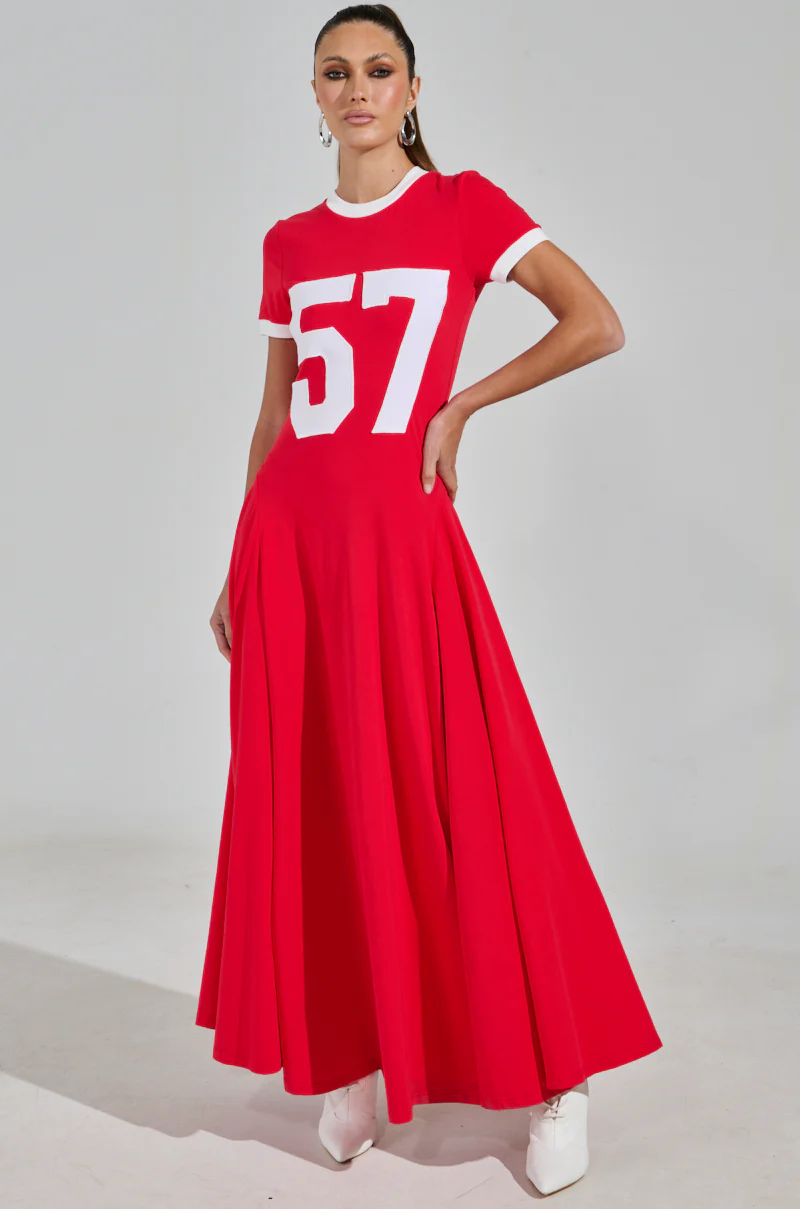 COOLEST IN THE ROOM JERSEY MAXI DRESS - Image 4