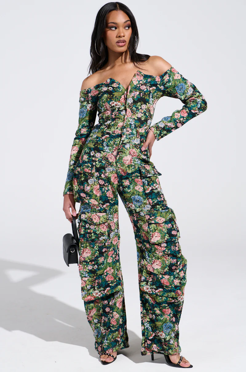 COOLEST IN THE ROOM TAPESTRY JUMPSUIT - Image 3