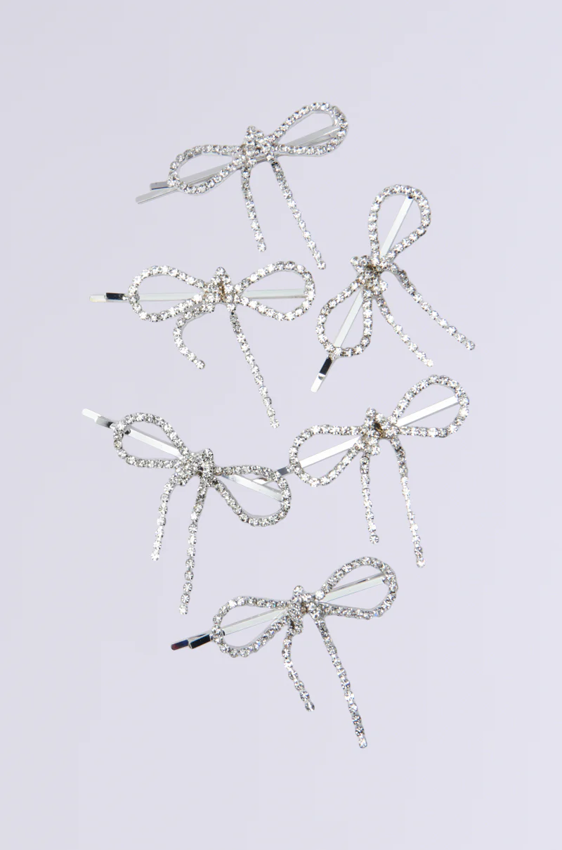 COQUETTE DREAMIN RHINESTONE CLIPS - Image 2
