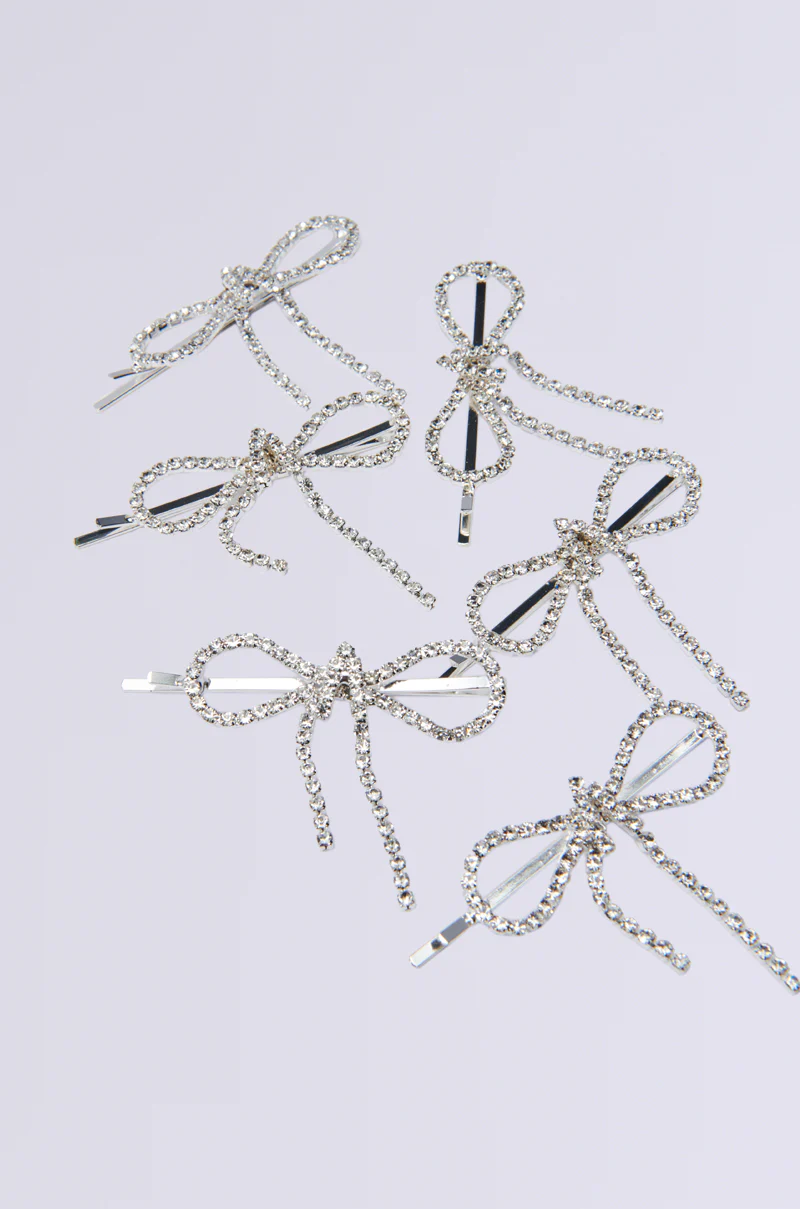 COQUETTE DREAMIN RHINESTONE CLIPS - Image 3