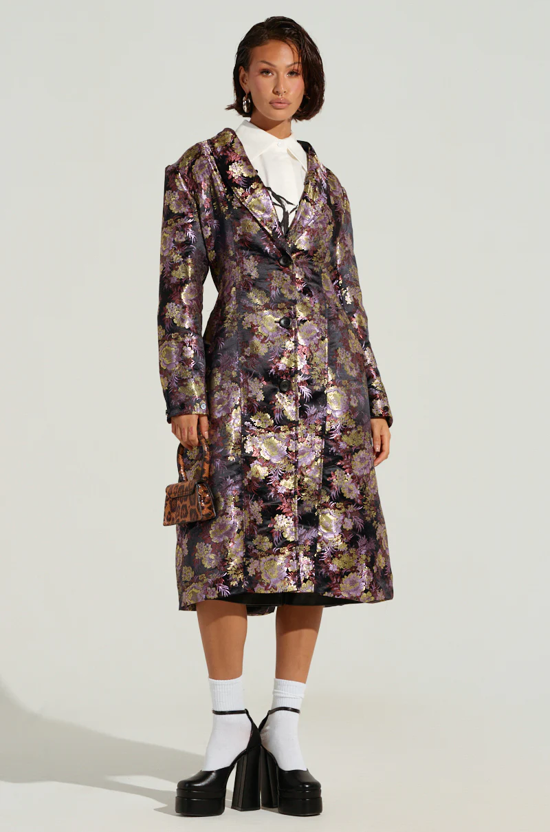 COSMO BROCADE TRENCH - Image 6