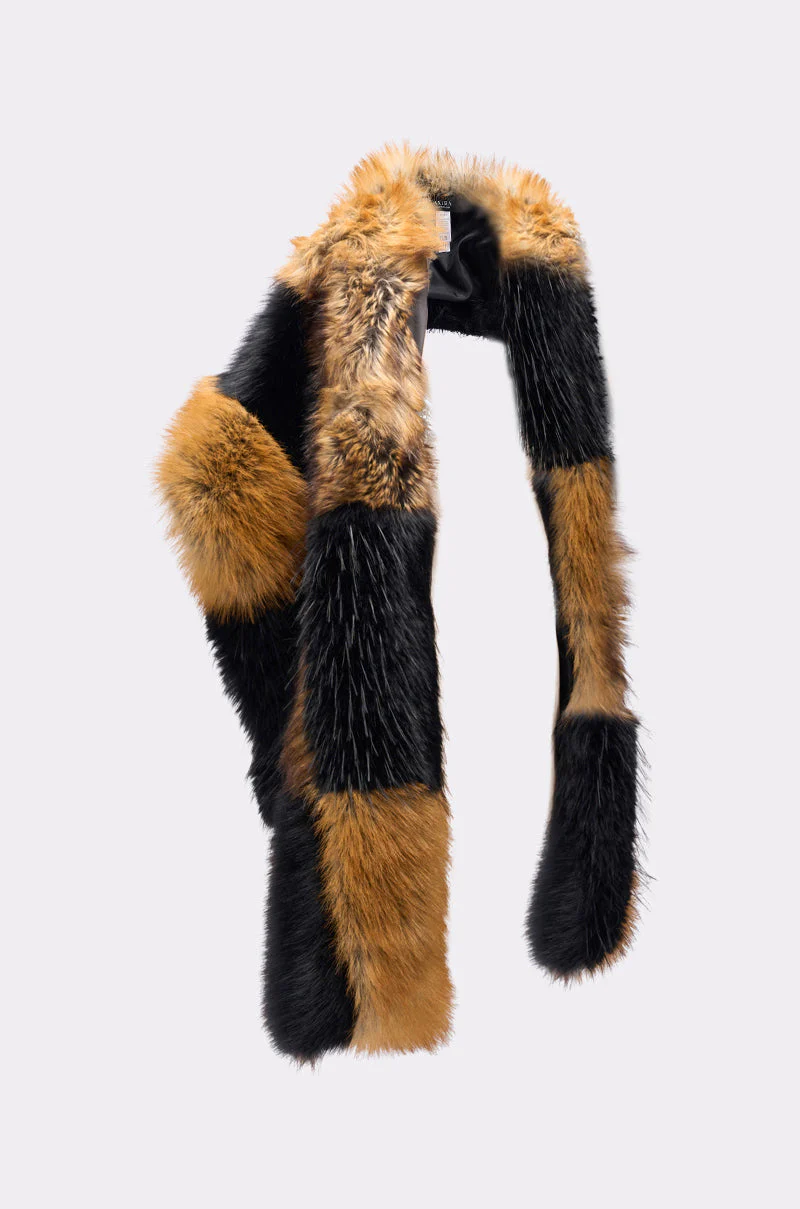 COSMO FAUX FUR SCARF - Image 5