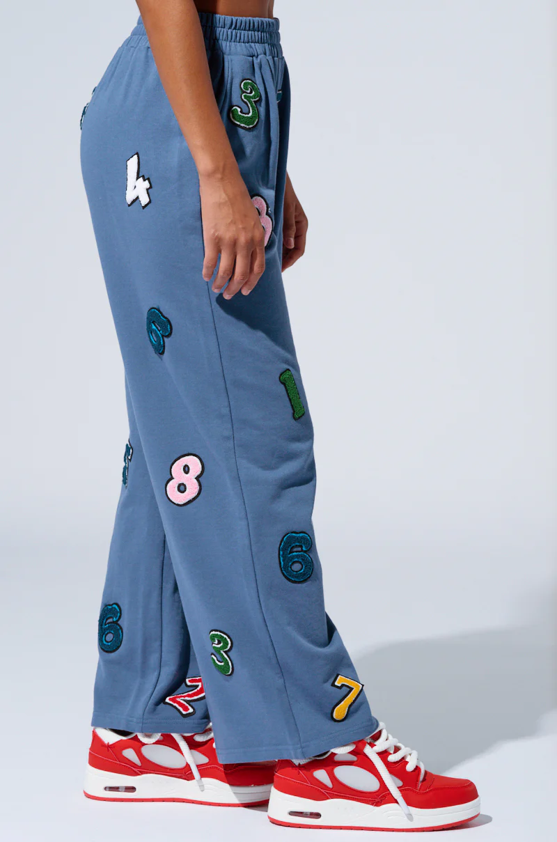 COUNT IT UP! WIDE LEG JOGGER - Image 5