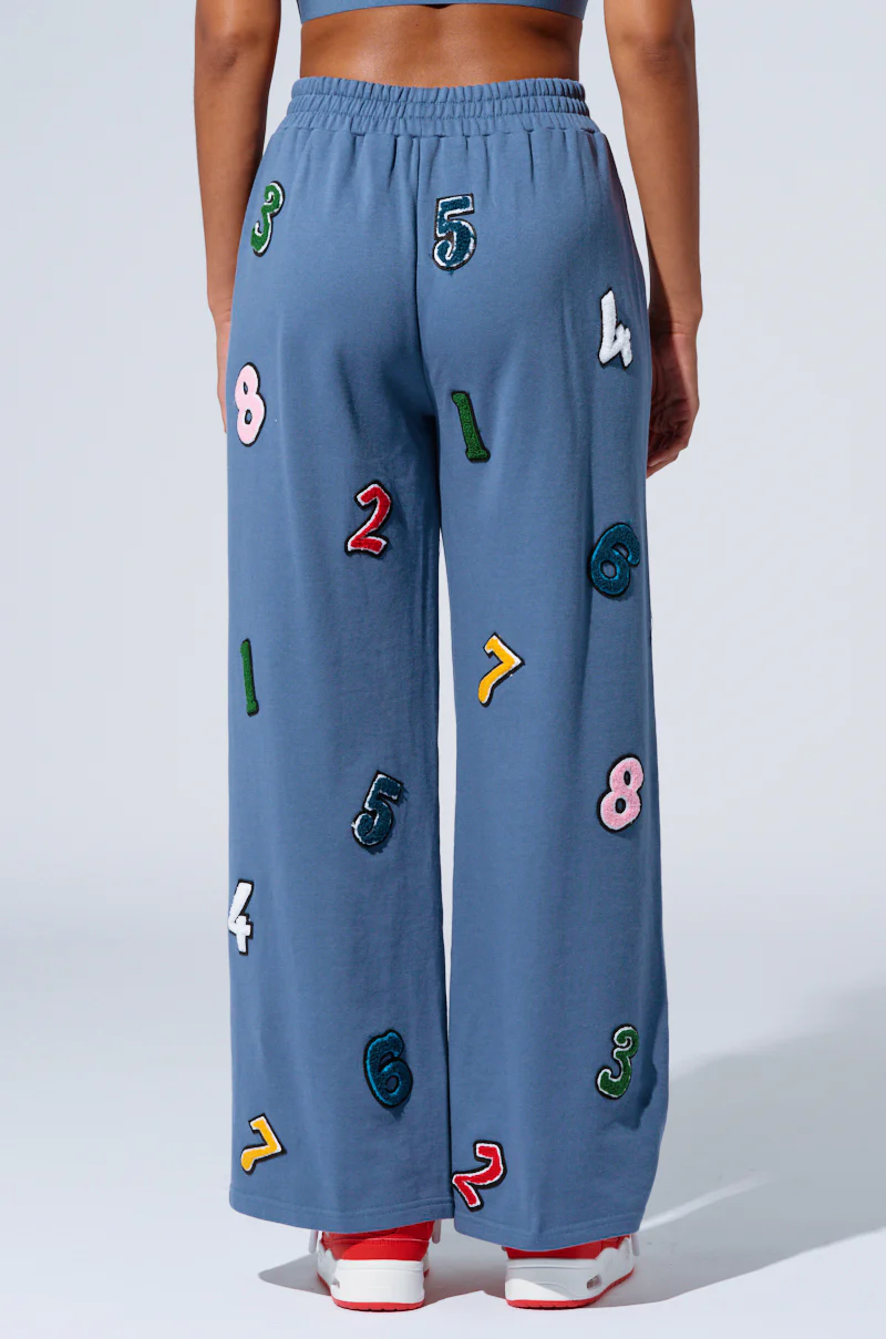 COUNT IT UP! WIDE LEG JOGGER - Image 6