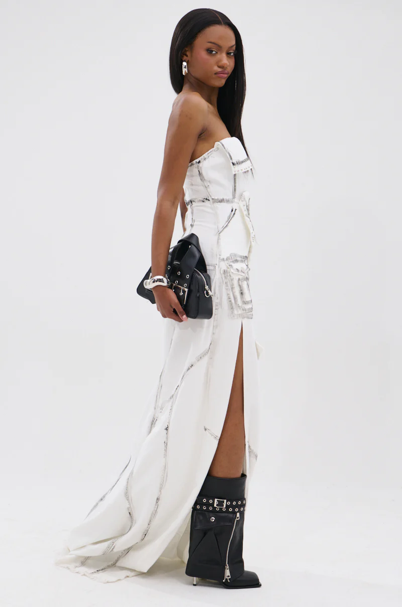 COVER STAR DENIM MAXI DRESS - Image 6