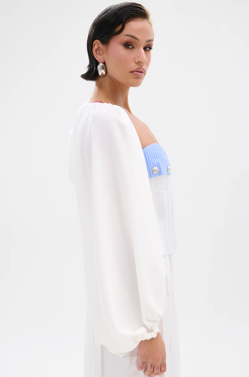 COVER UP CHIFFON SHRUG - Image 4