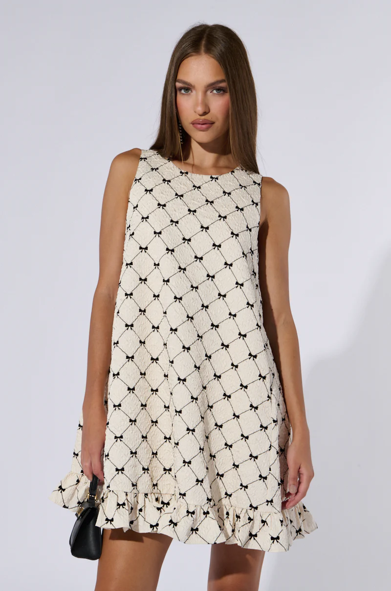 COVERED IN BOWS MINI DRESS - Image 5