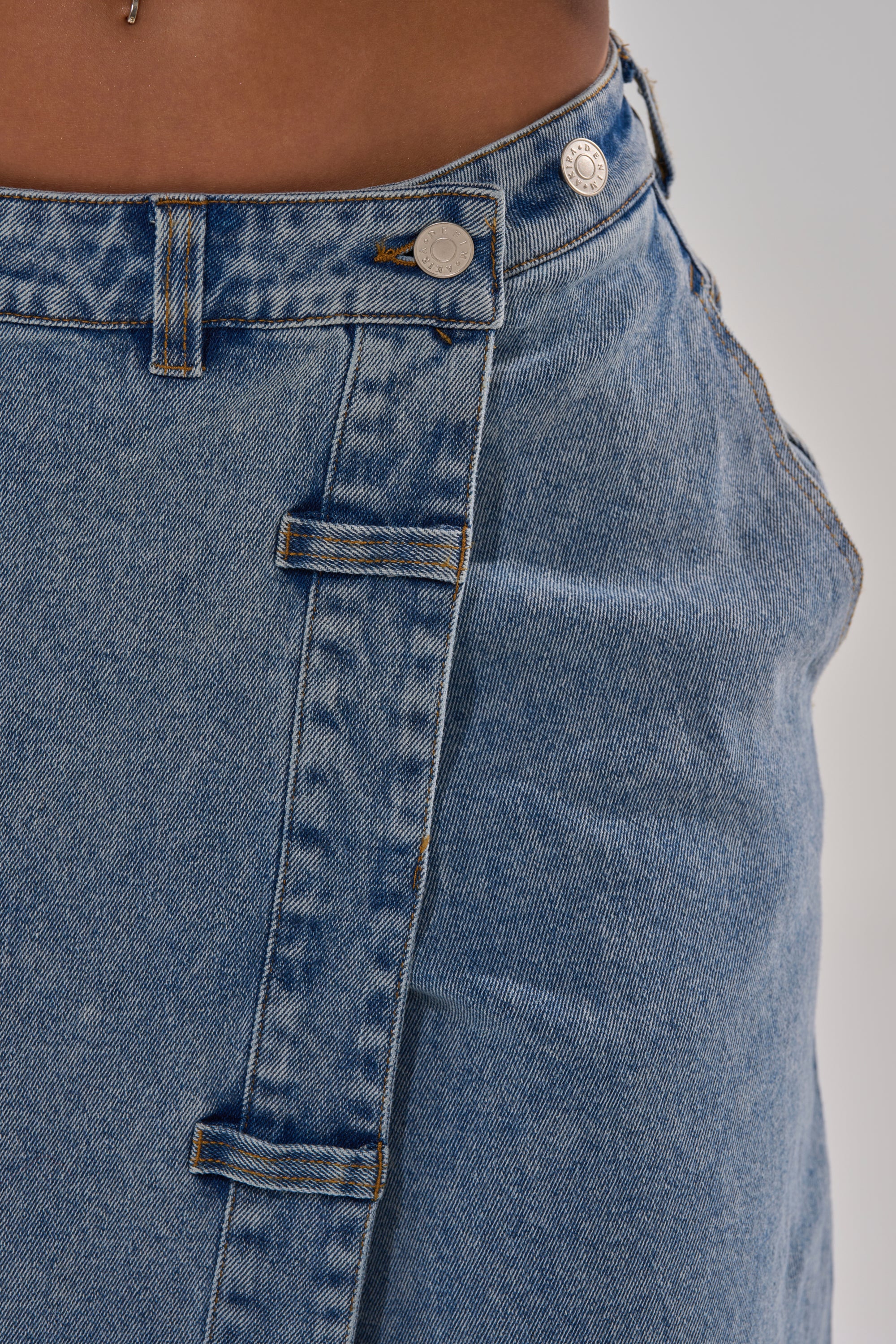 COVERED UP RELAXED DENIM PANT - Image 8