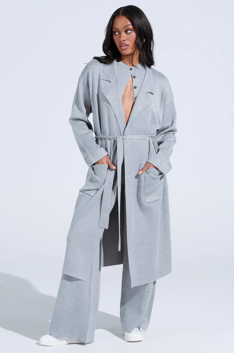 COZY LUXE KNIT TRENCH - Image 6