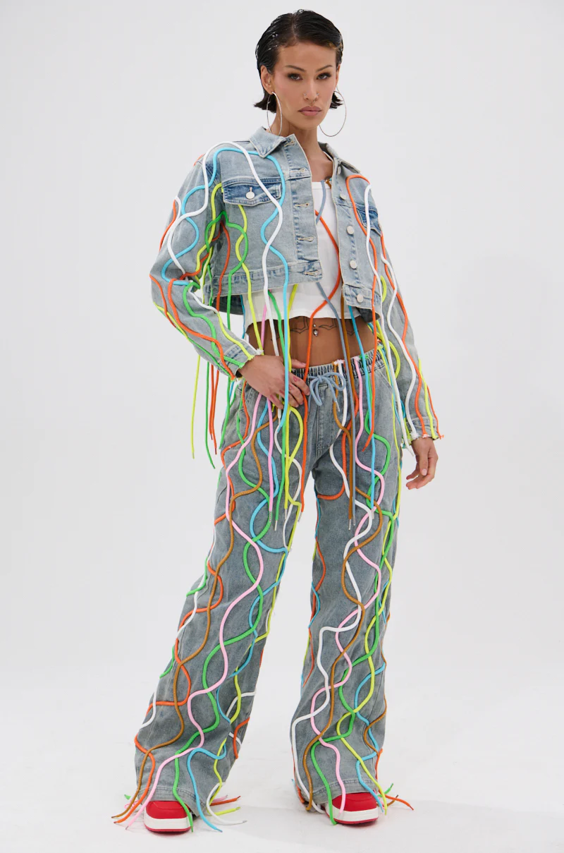 CRAZY FOR YOU DENIM PANTS