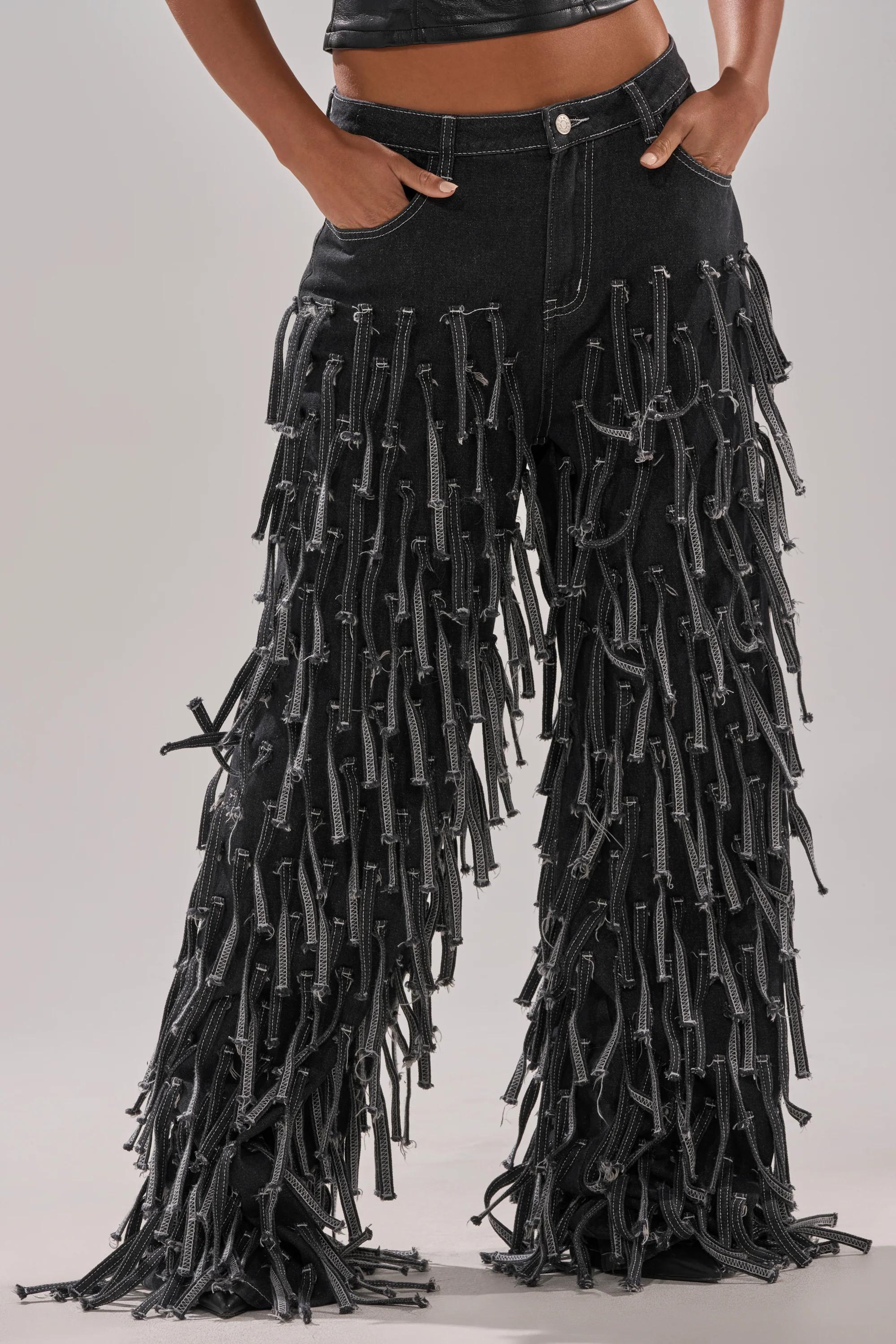 CRAZY FOR YOU FRINGE DENIM - Image 2