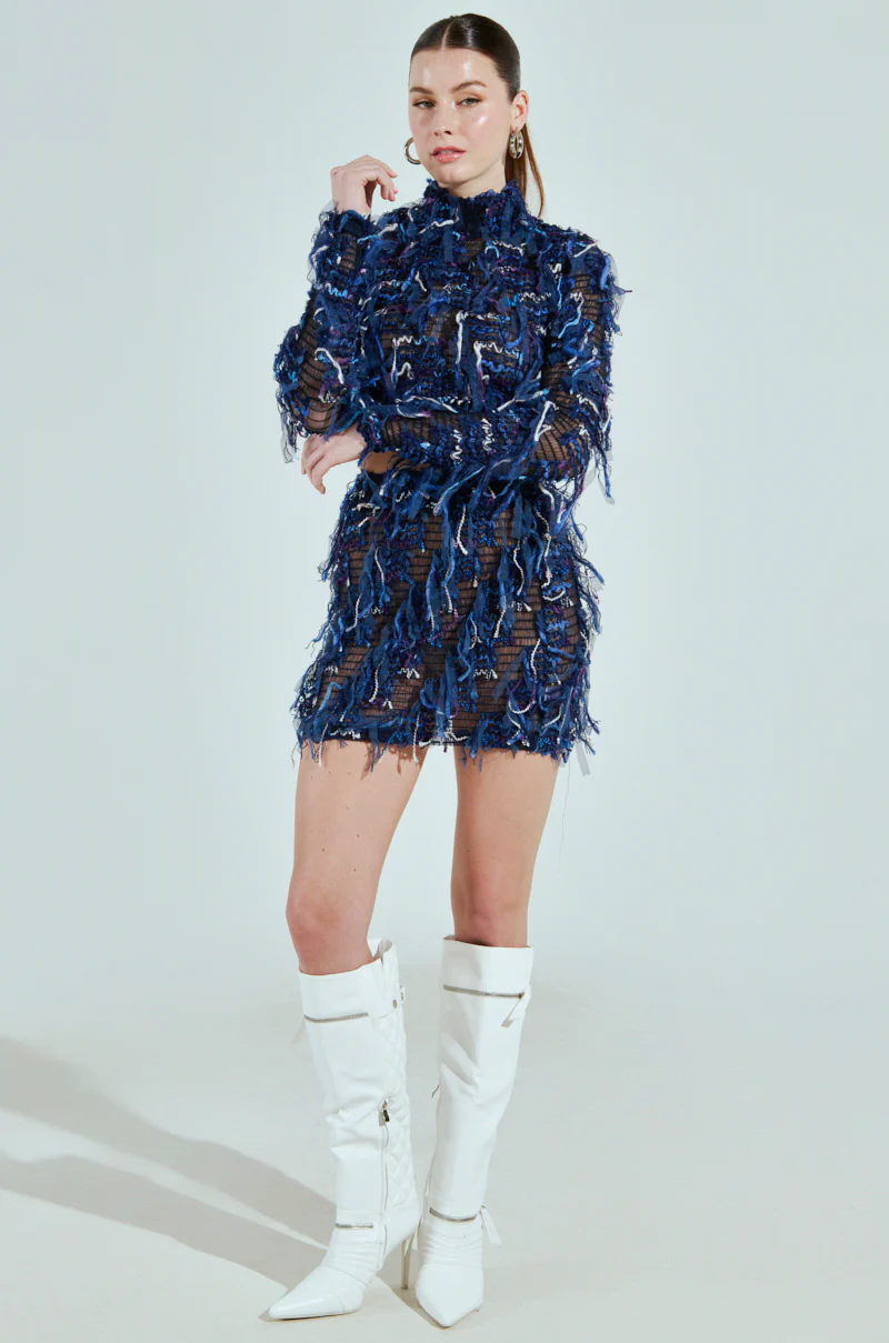 CRAZY FOR YOU FRINGE LONG SLEEVE TOP - Image 5