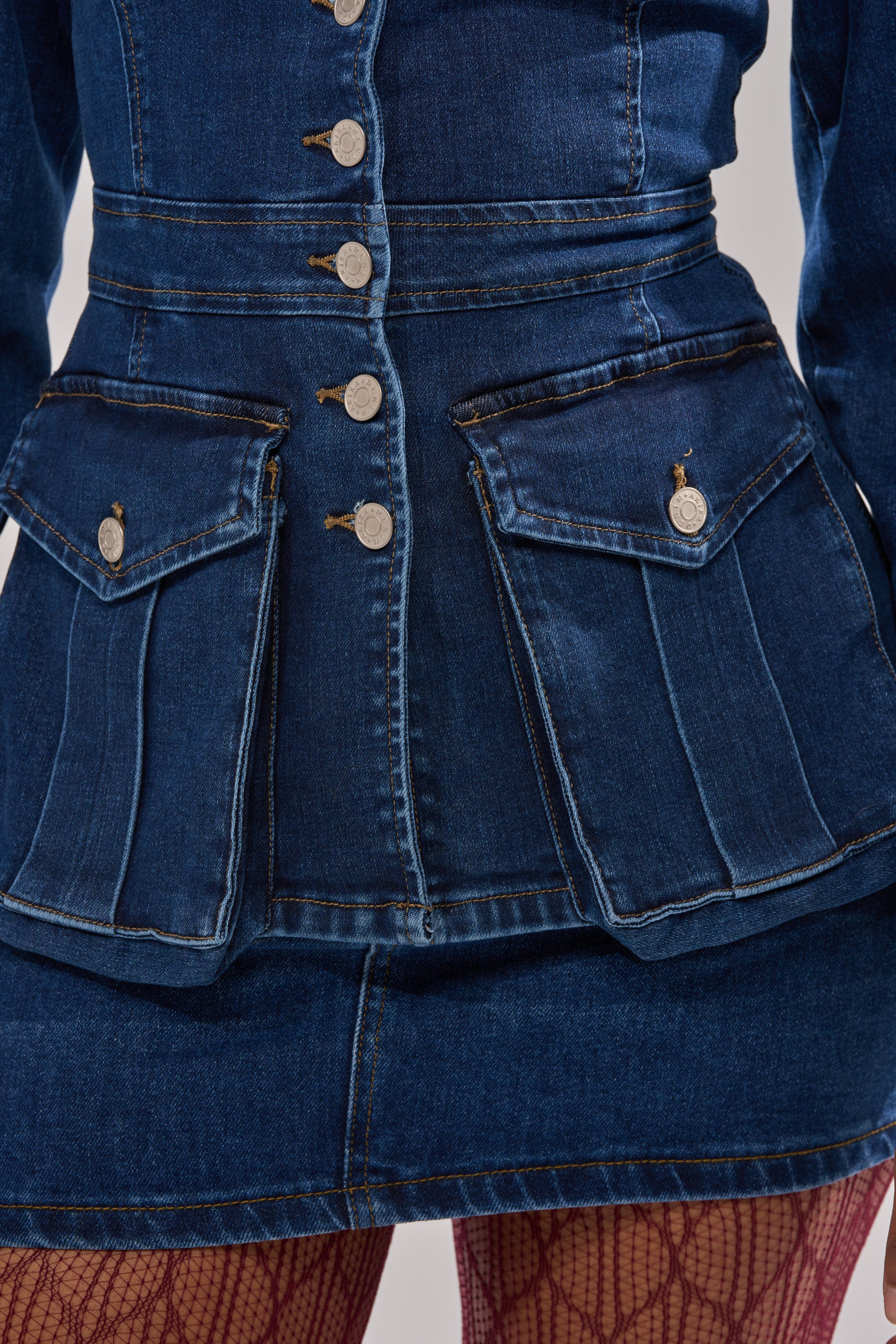 CRAZY FOR YOU LONG SLEEVE DENIM BUTTON DOWN - Image 9