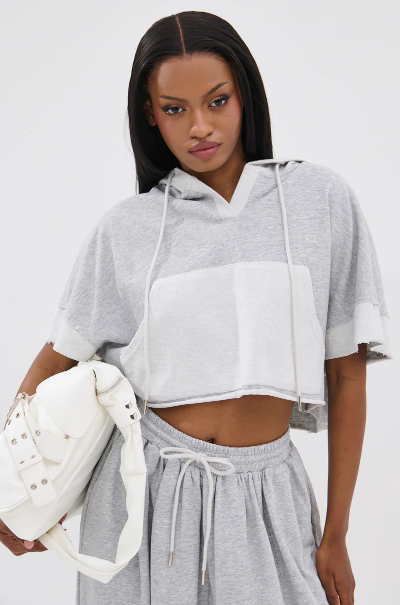 CRAZY FOR YOU SHORT SLEEVE SWEATSHIRT - Image 3