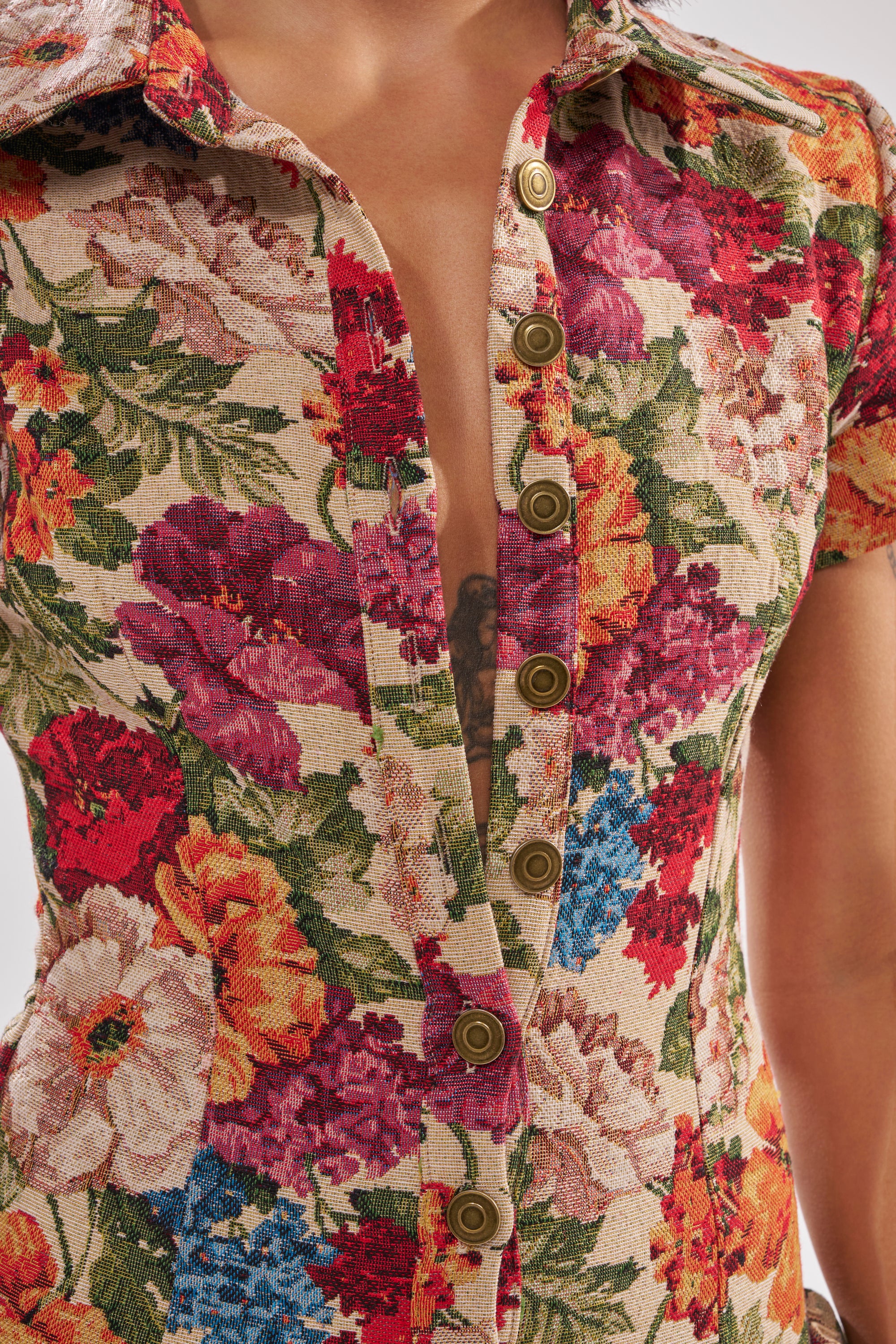 CRAZY IN LOVE FLORAL JUMPSUIT - Image 5