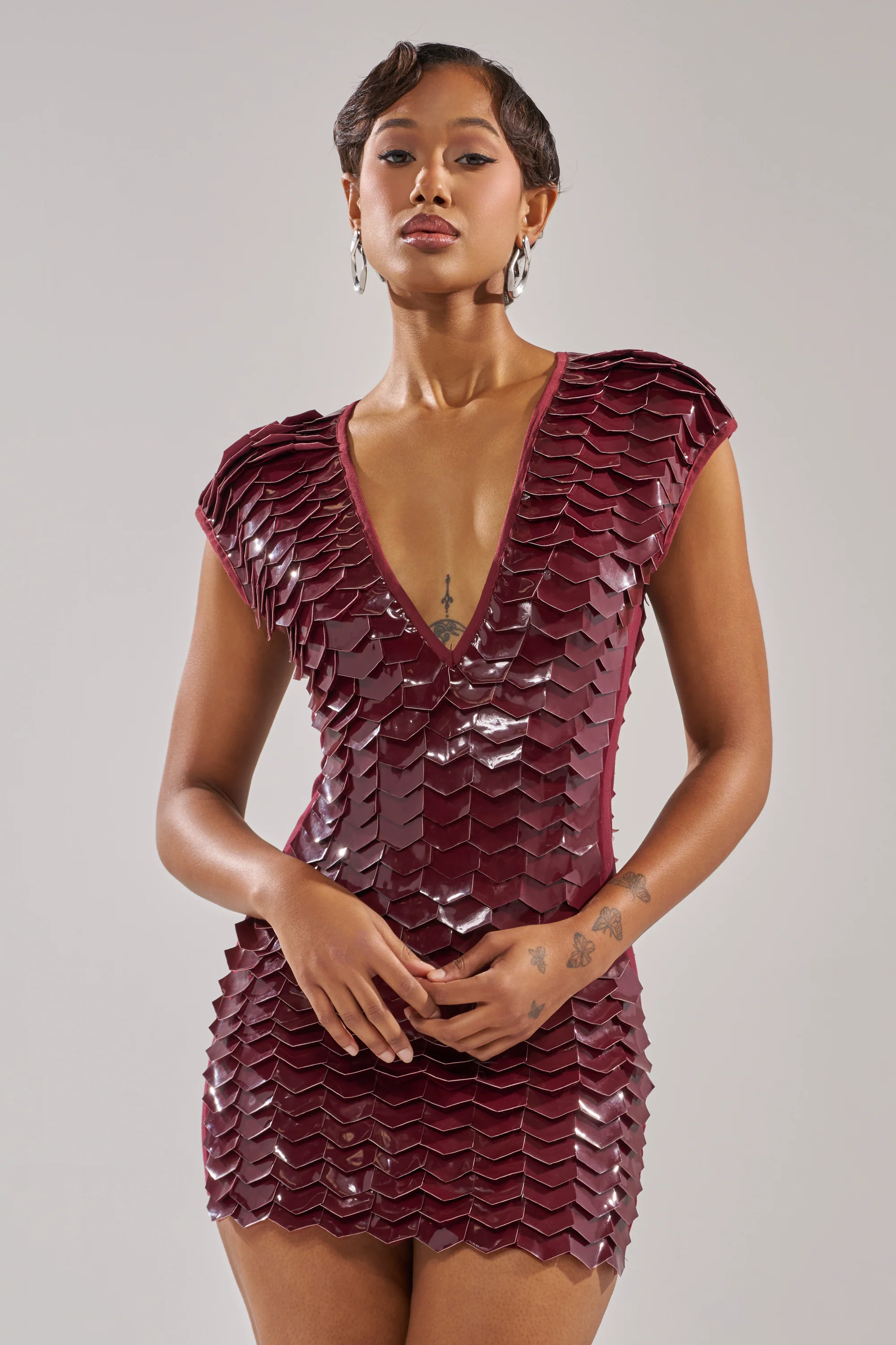 CRAZY IN LOVE SCALE MINI DRESS - Image 3