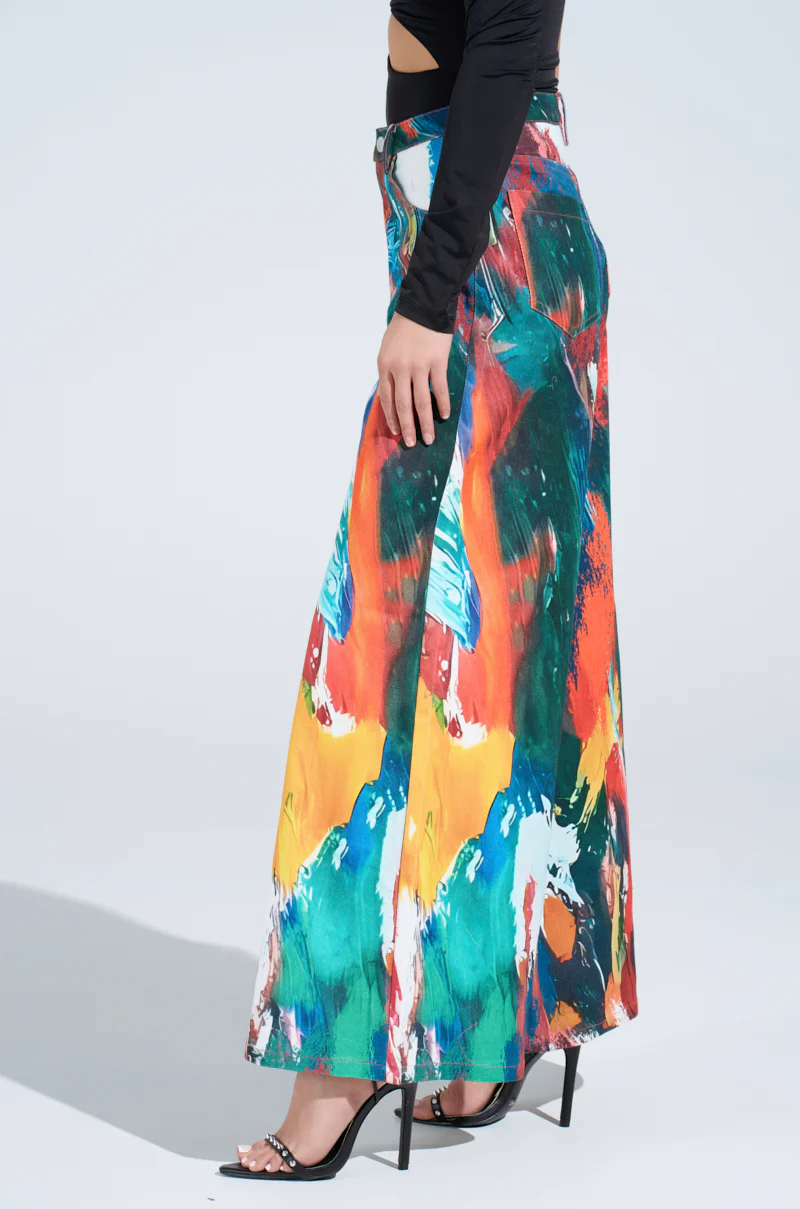 CREATIVE FREEDOM PRINTED DENIM - Image 2