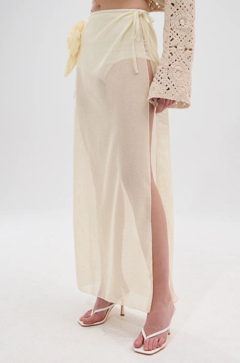 CROCHET BEAUTY COVER UP SKIRT - Image 2