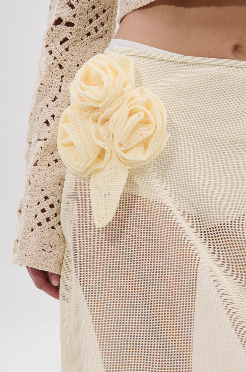 CROCHET BEAUTY COVER UP SKIRT - Image 8