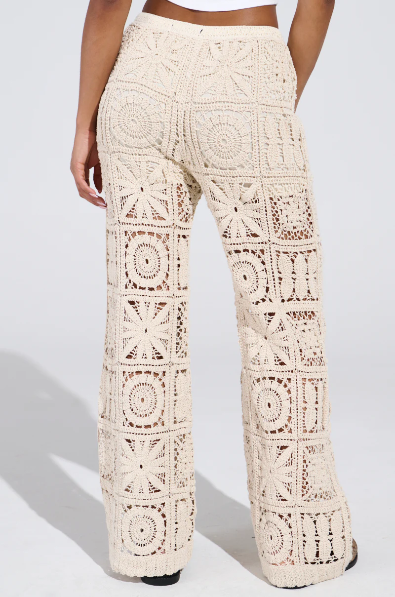 CROCHET KNIT PANT - Image 5