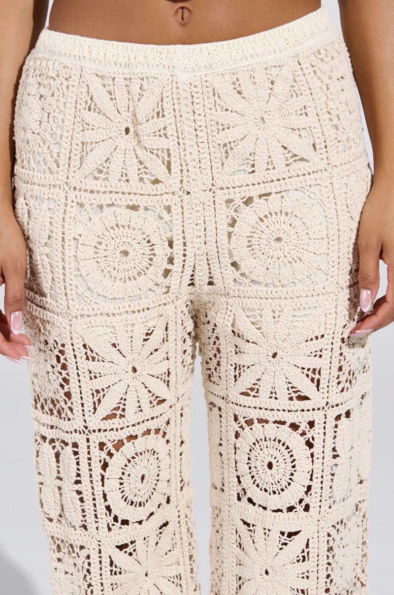 CROCHET KNIT PANT - Image 8