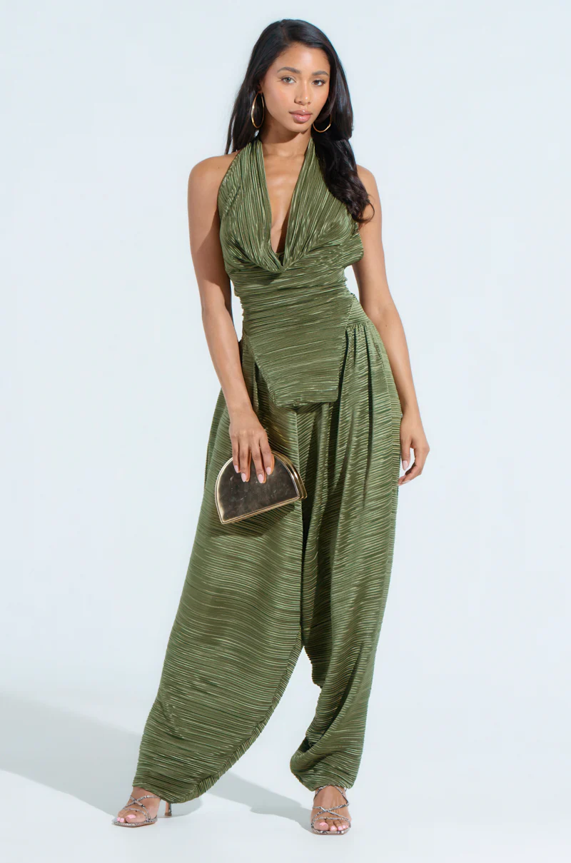 CROIX DROP CROTCH PLISSE PANT - Image 6