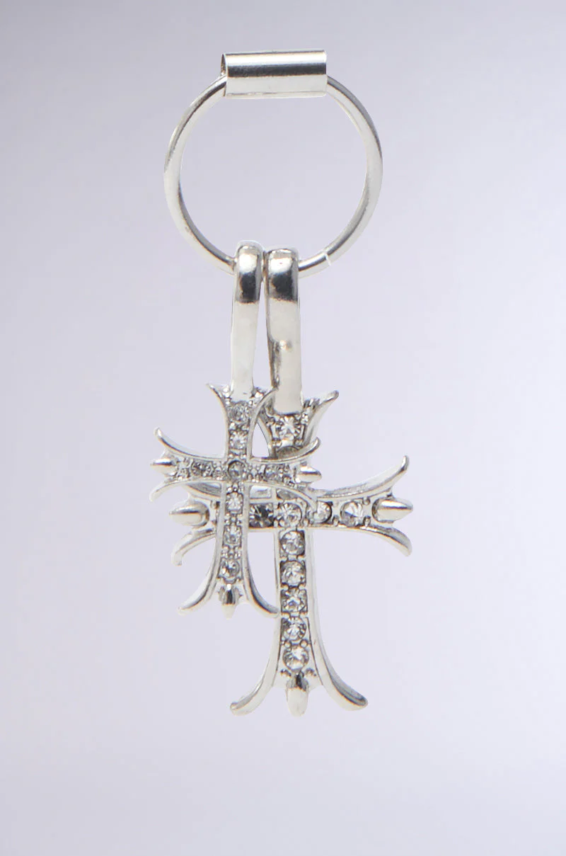 CROSS CHARM EARRING - Image 5