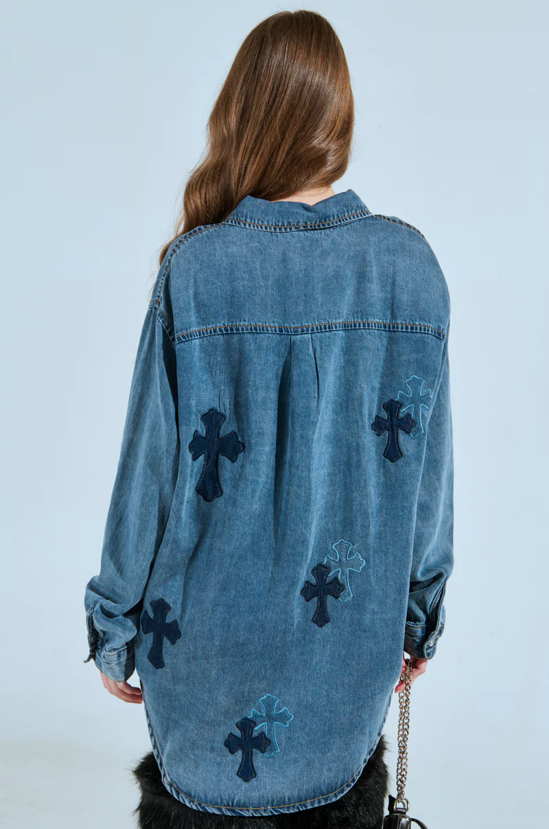 CROSS MY HEART BUTTON DOWN - Image 4