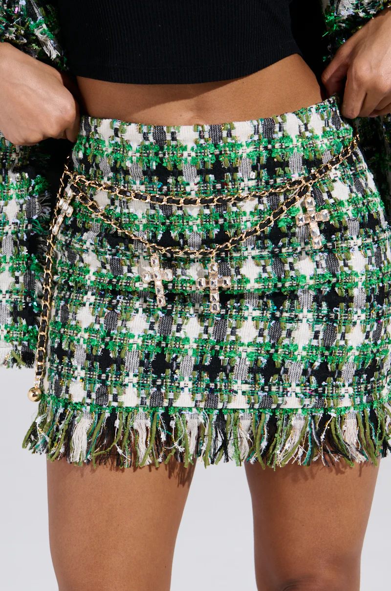 CROSS MY HEART CHAIN BELT - Image 2