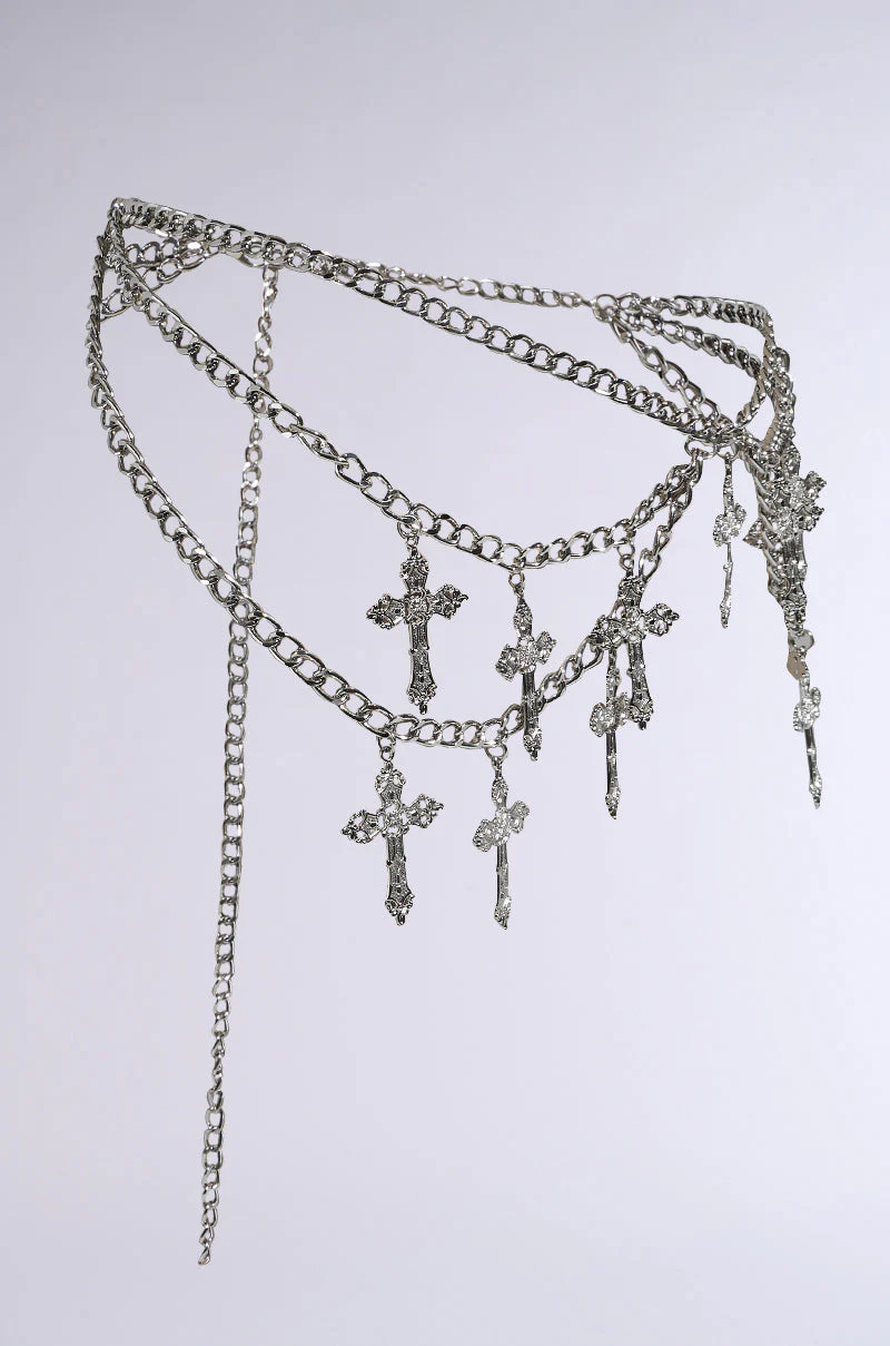 CROSS MY HEART CHAIN BELT - Image 7