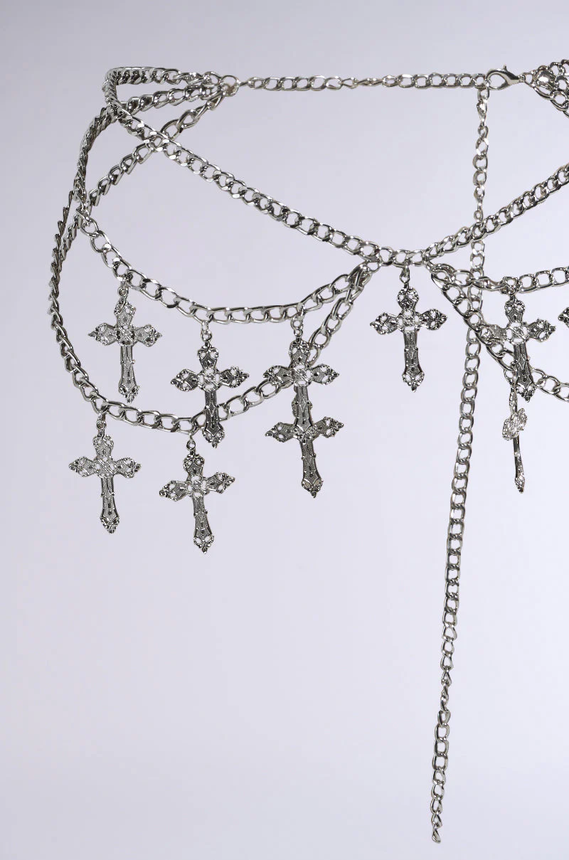 CROSS MY HEART CHAIN BELT - Image 8