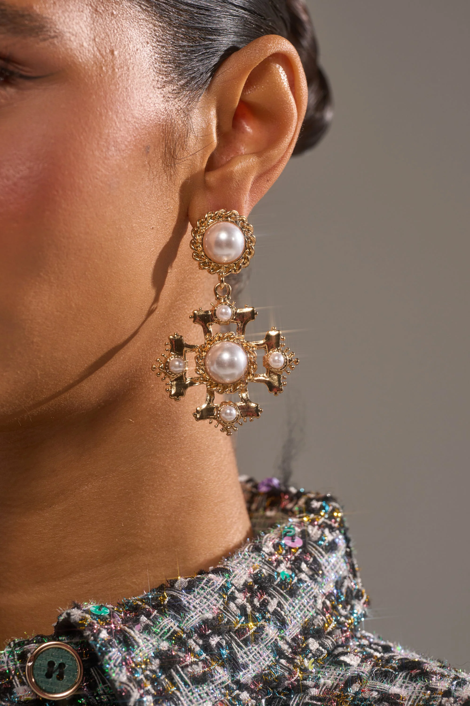 CROSS MY HEART EARRING - Image 3