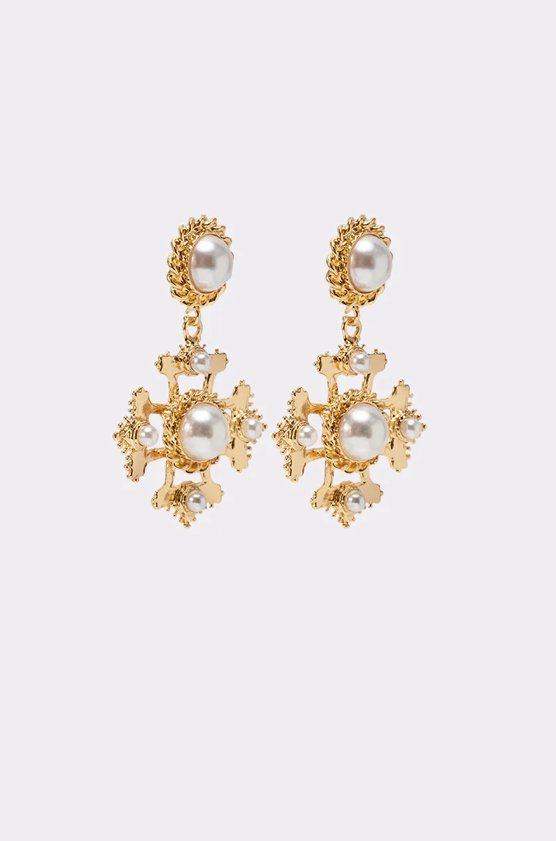 CROSS MY HEART EARRING - Image 4