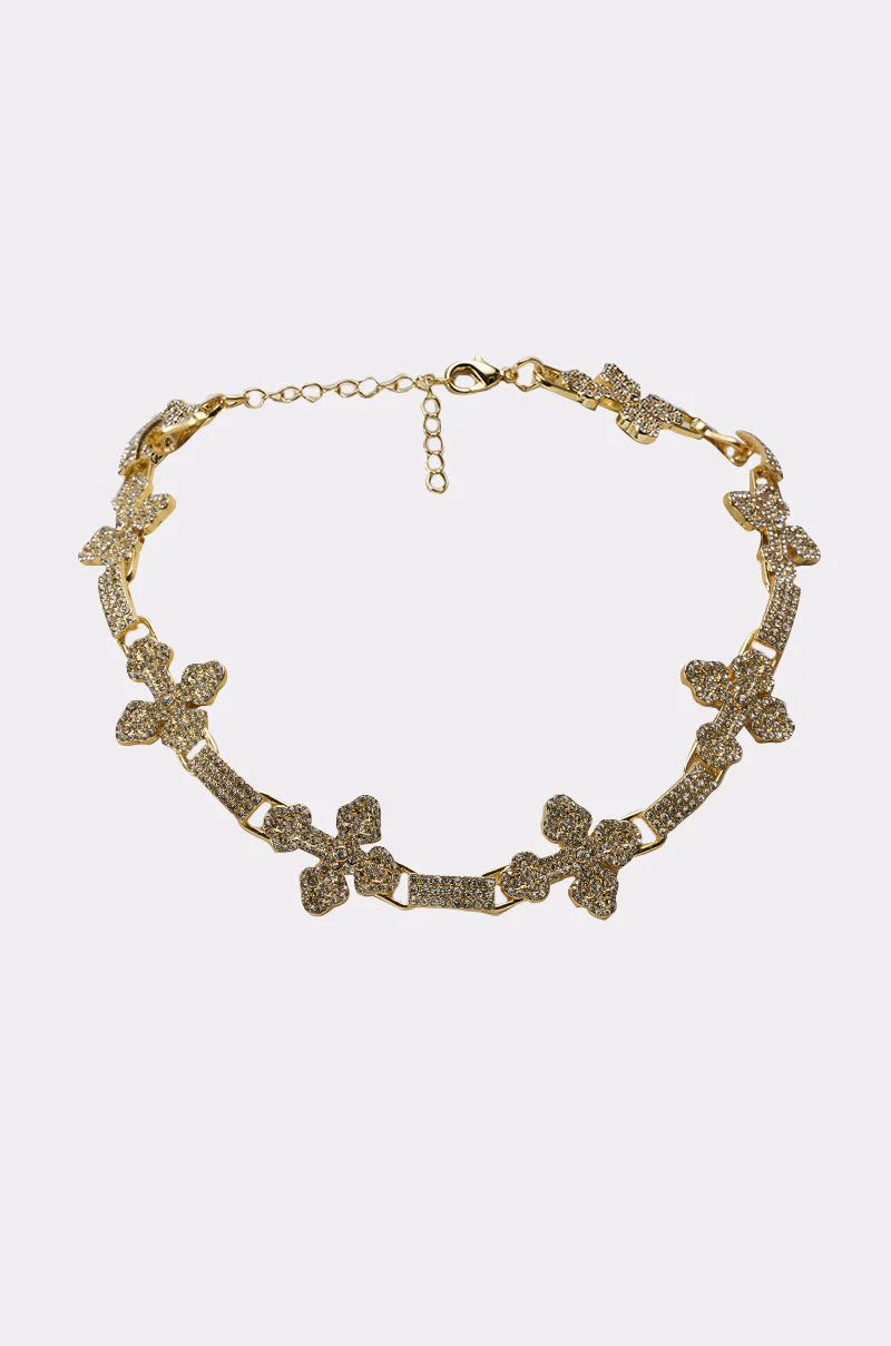CROSS MY HEART NECKLACE - Image 2