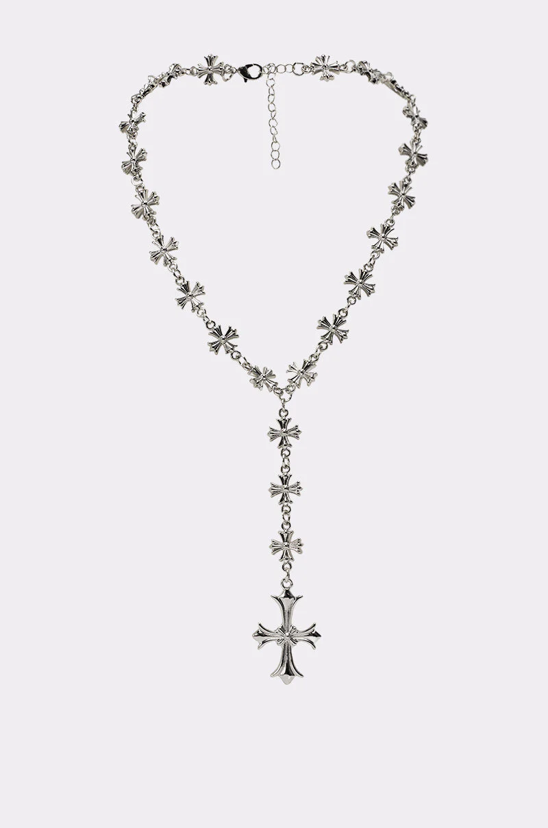 CROSS YA LARIAT NECKLACE