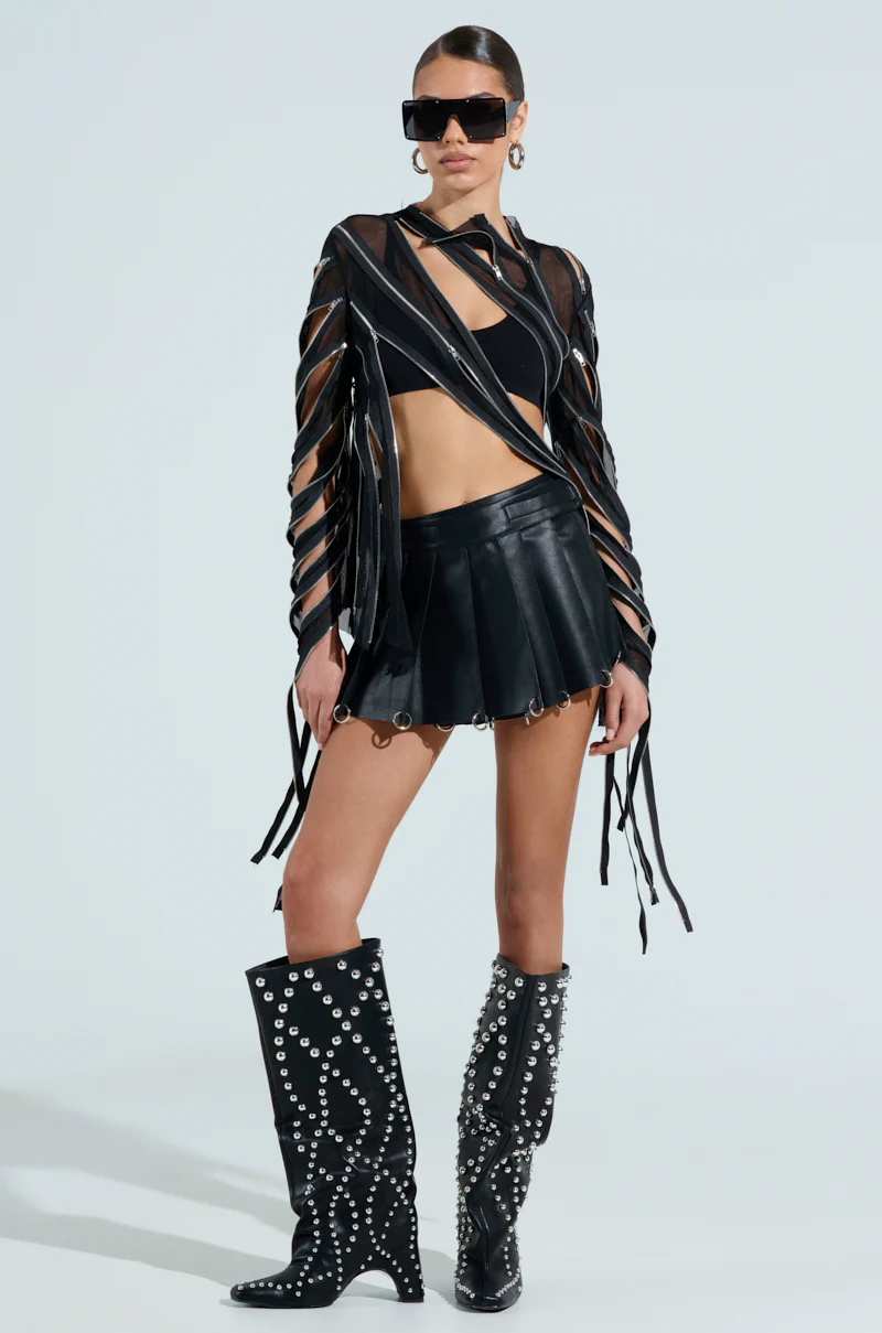 CROSS ZIP MESH TOP - Image 10