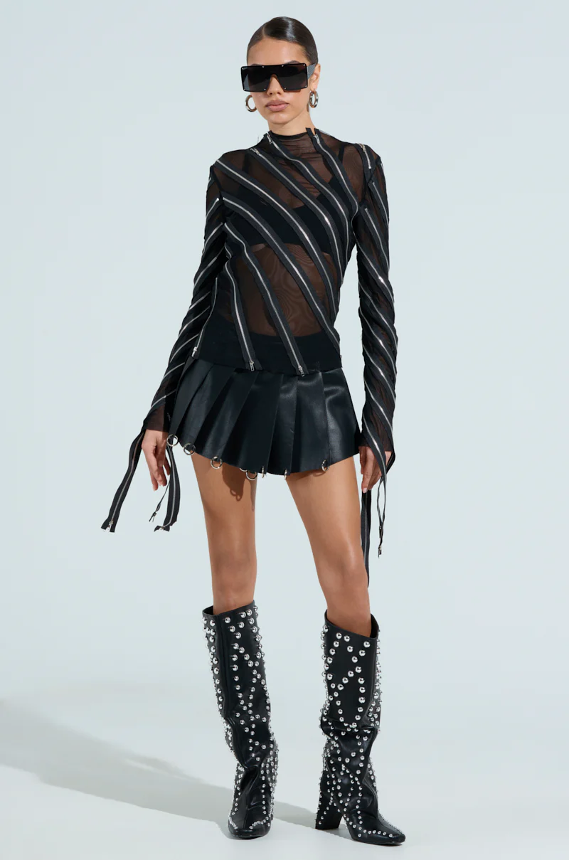 CROSS ZIP MESH TOP - Image 11