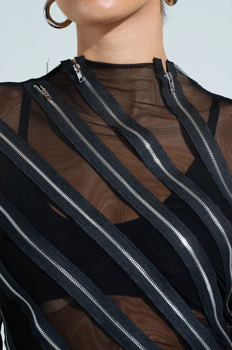 CROSS ZIP MESH TOP - Image 12