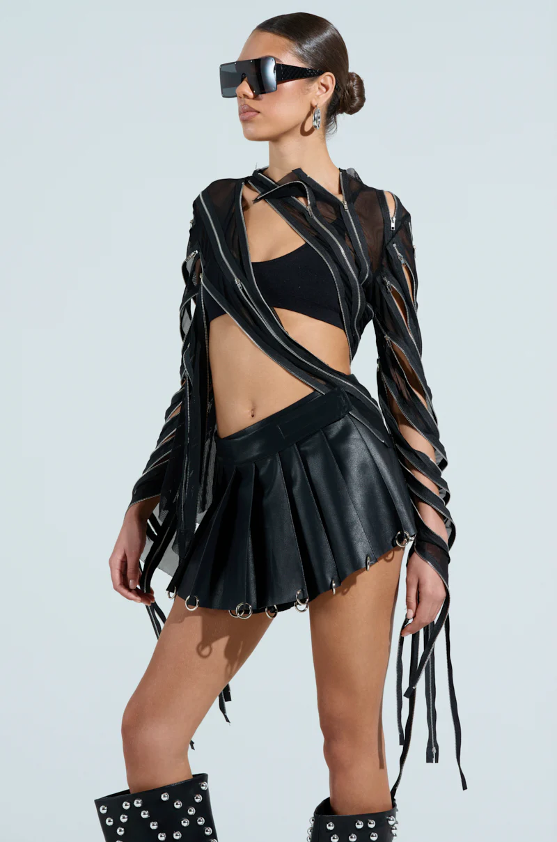 CROSS ZIP MESH TOP - Image 6