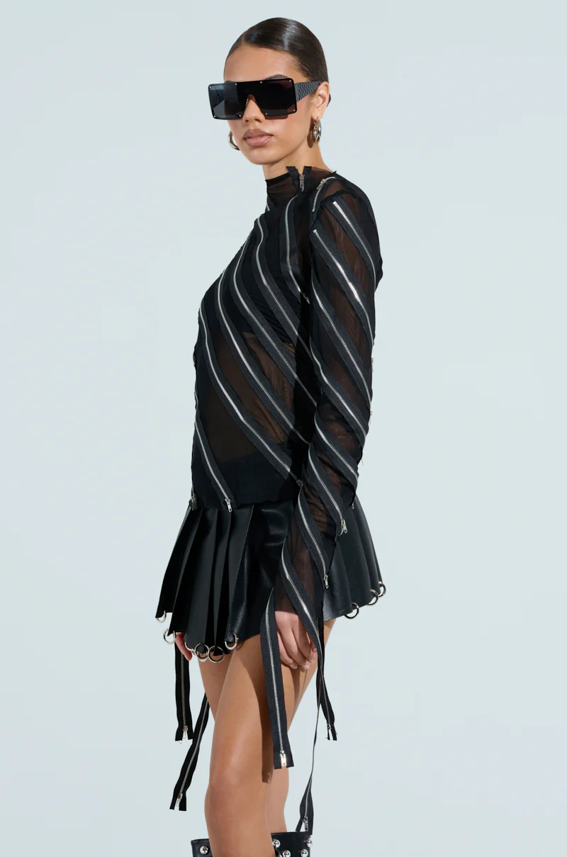 CROSS ZIP MESH TOP - Image 7