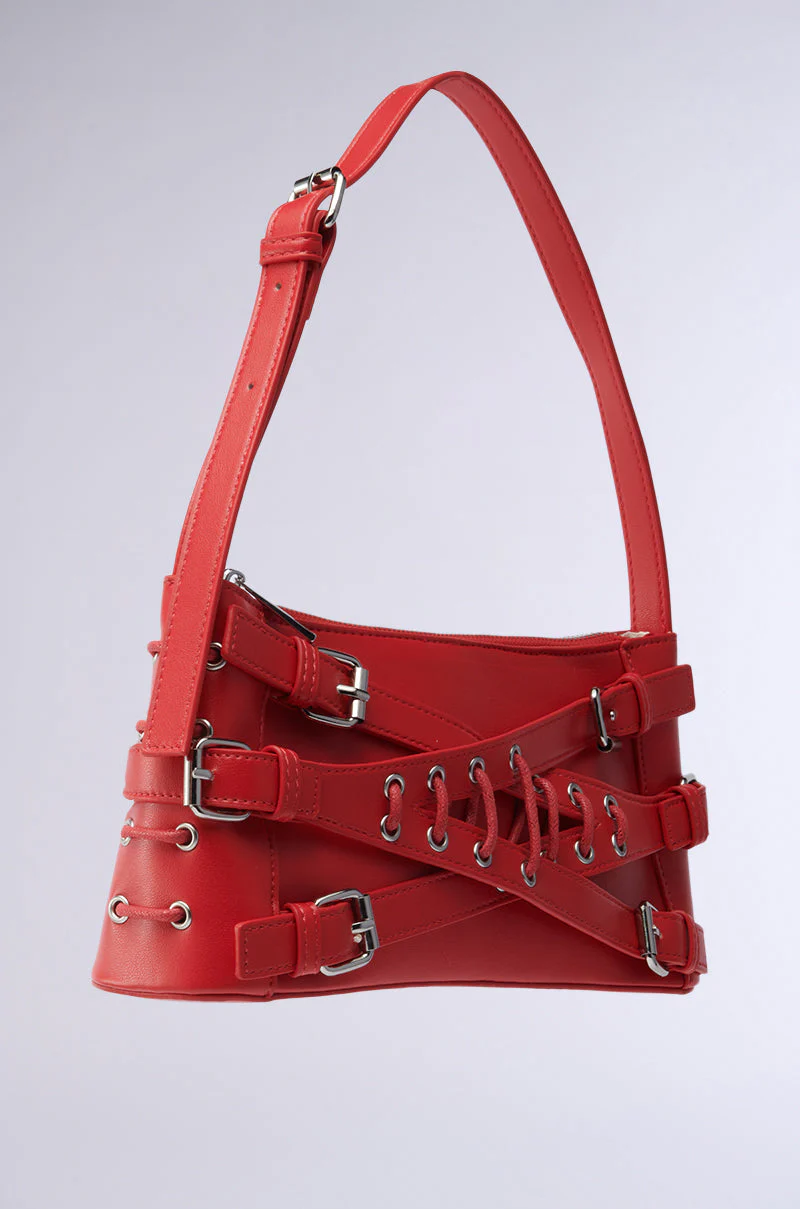 CROSSED OUT SHOULDER PURSE - Image 5