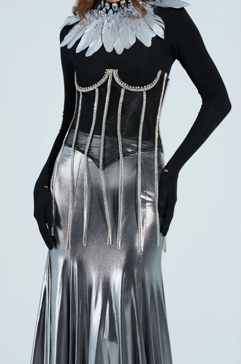 CRYSTALIZING BLING UNDERBUST BELT - Image 2