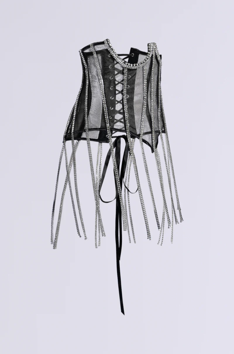CRYSTALIZING BLING UNDERBUST BELT - Image 5