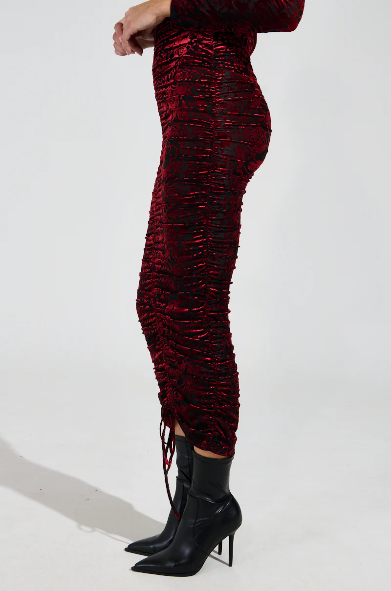 CUTE AS CAN BE MAXI SKIRT - Image 4
