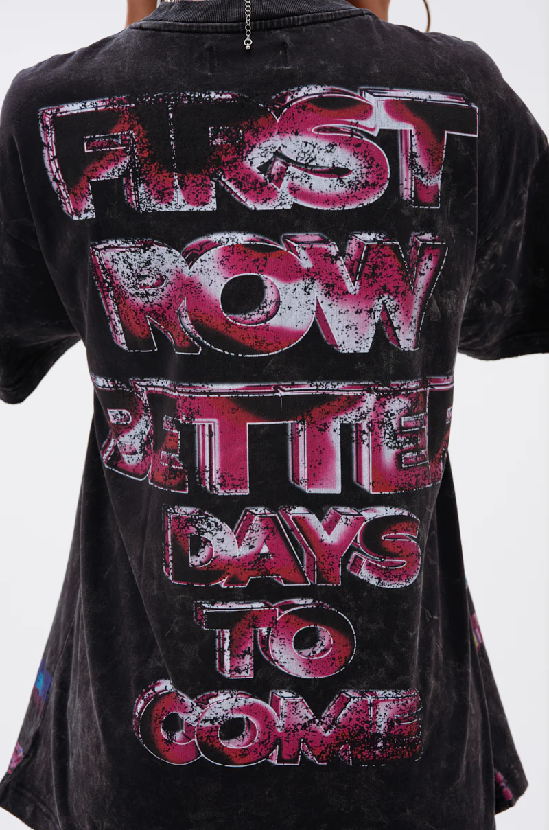 FIRST ROW CYBERTRONICS OVERSIZED GRAPHIC TEE - Image 7
