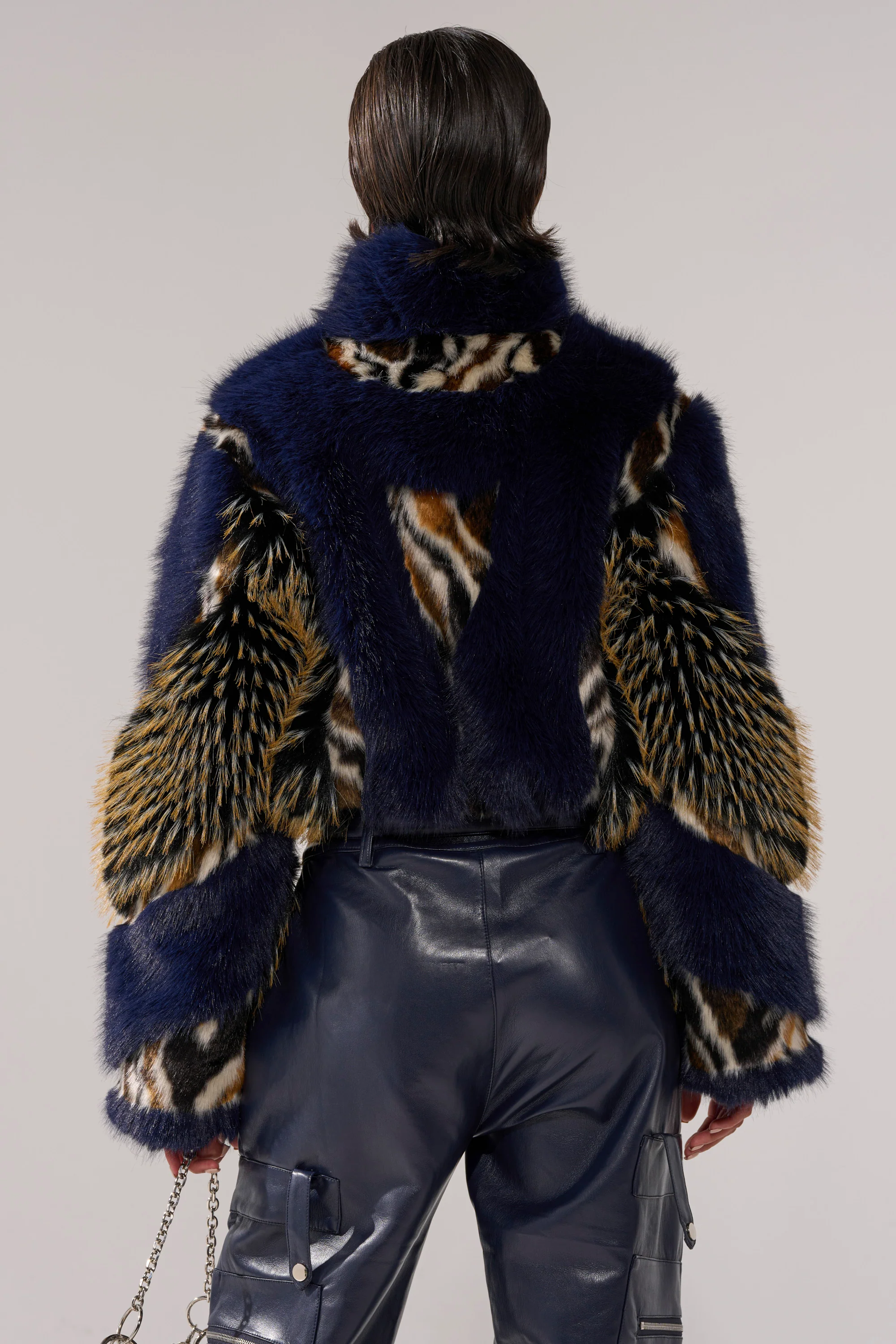 CYCLONE PATCHWORK FAUX FUR - Image 6