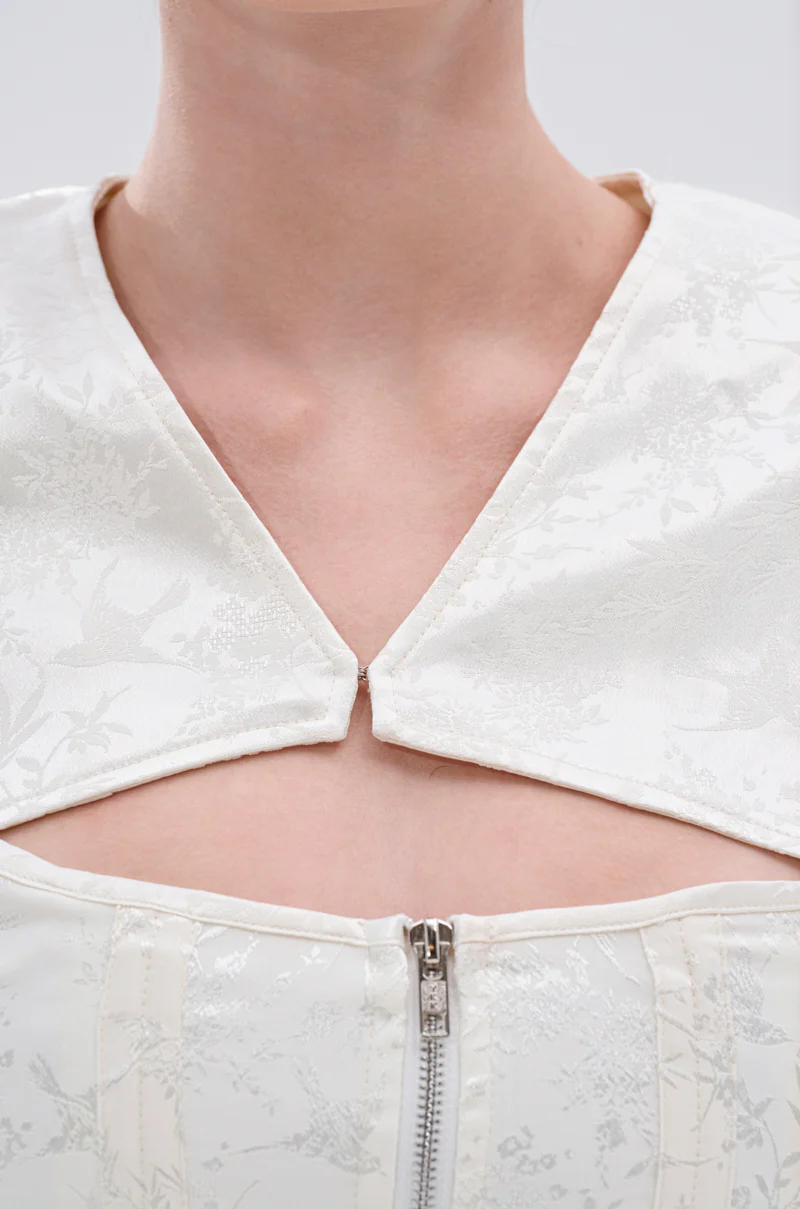DAISY DOVE JACQUARD BLAZER - Image 6