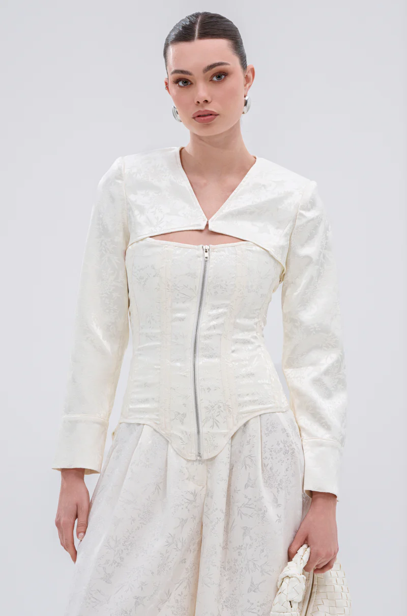 DAISY DOVE JACQUARD CORSET - Image 2