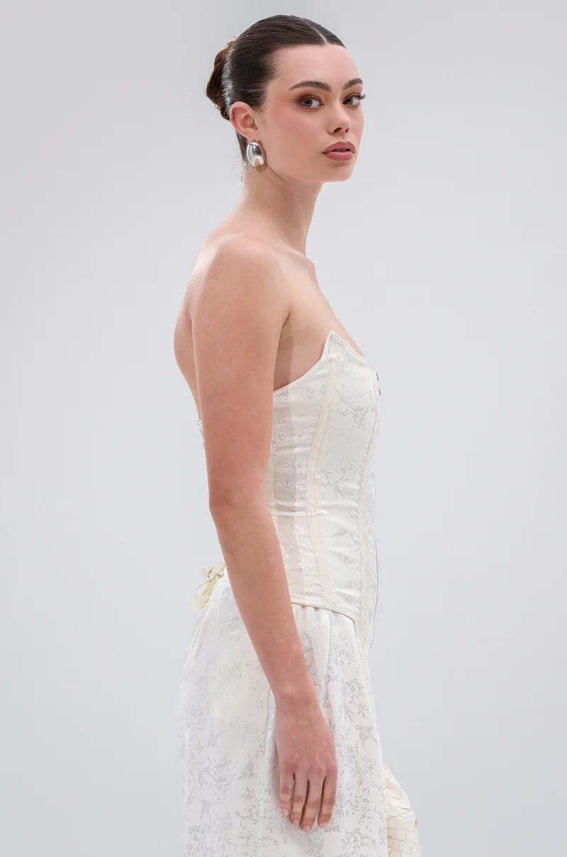 DAISY DOVE JACQUARD CORSET - Image 4